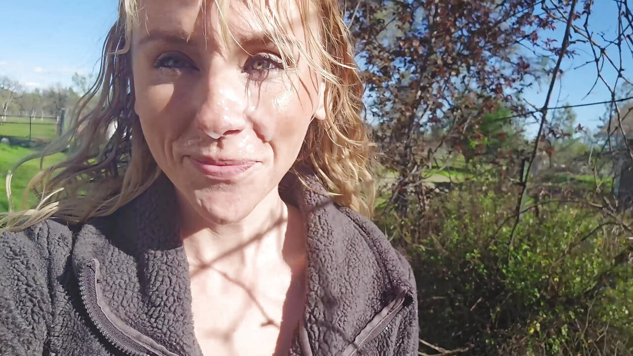 Petite Blonde Gets Massive Facial In Sex Swing