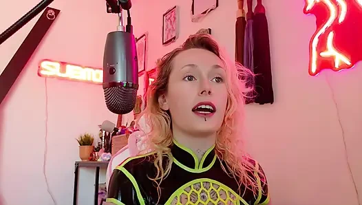 Kadın egemenliği ritüeli itaatkar itaat ve kontrol