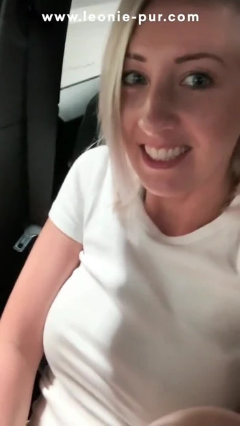 Iconic moment from "Tight pussy fingered to orgasm in the public parking garage"