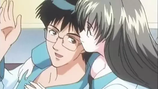 Büyük memeli Japon anime genç kız sert yarak alıyor