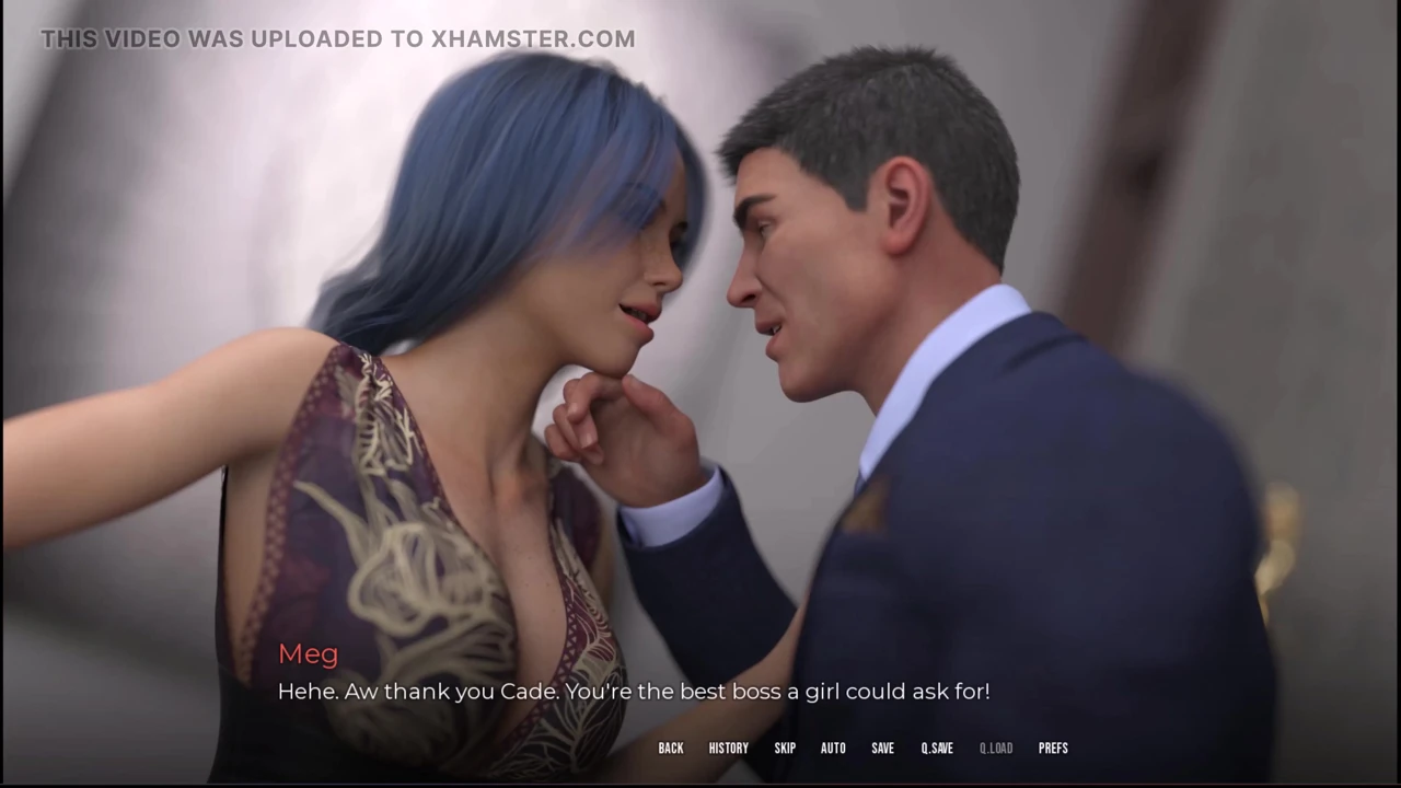 In Security 5 Luna Got Her as Spanked by Gary and Blowjob to Darius