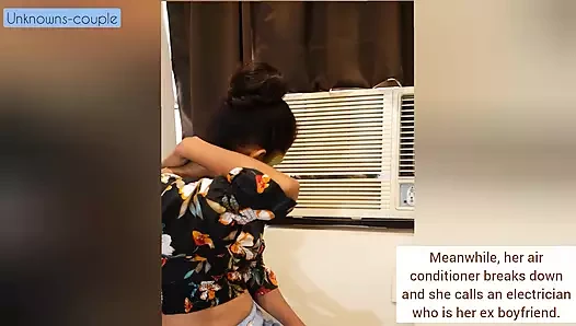 Şehvet hikayesi 2 : Rekha kocasını elektrikçi ravi ile aldatıyor