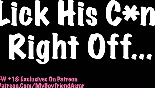 Erkek arkadaşı, sevgilisinin sıcak en iyi arkadaşını becermesini izliyor. erkek inleme, seksi ses asmr bf roleplay ses rp