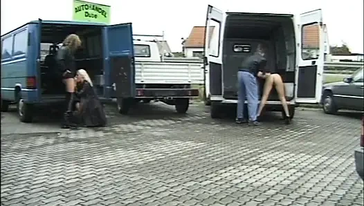 Dirty MILFs and Young Horny Sluts Fucked Outdoors by Huge Vintage Cocks (full Movie)
