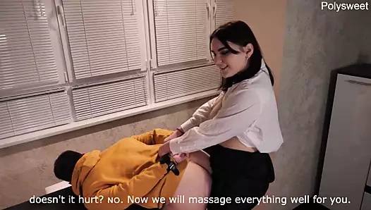 Kız doktor bir adamı prostat masajıyla iyileştirdi