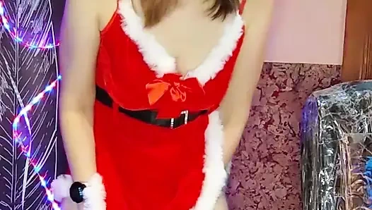 Noel Baba kız gösterisi