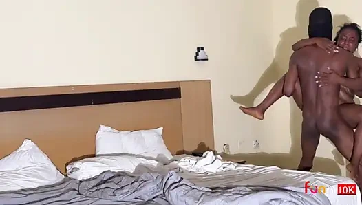 Sneaked into aunty's room at midnight