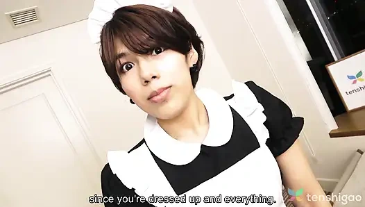 Hinata Nanase'in kocasını yarak emiyor!