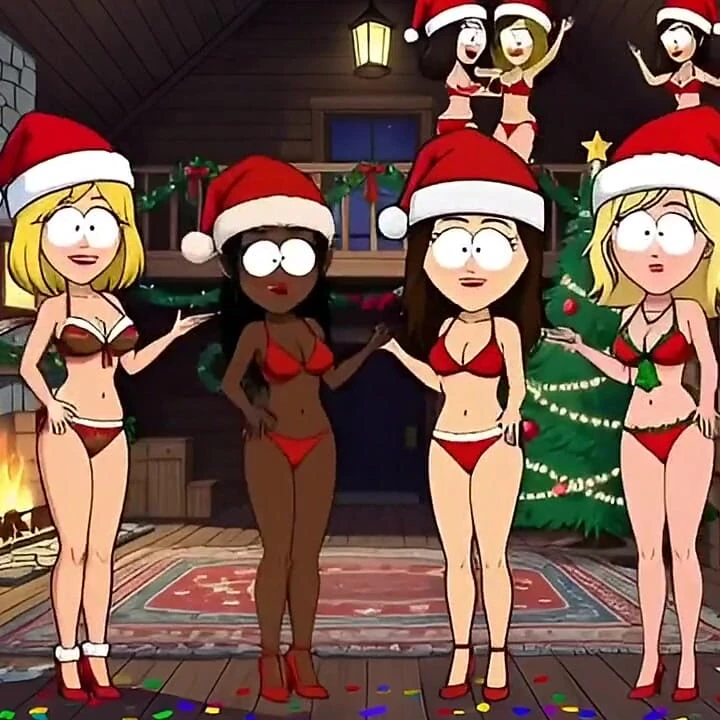 13. Noel Cuması: Jason Çılgın Orta Yaşlı Seksi Kadının Evine Dönüyor. Noel Özel Çizgi Filmi