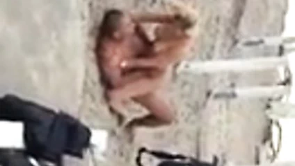 Dışarıda porno çekimi