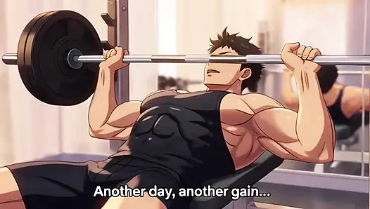 Spor salonu eğitmeni orta yaşlı seksi kadını büyük doğal memeler ve götü baştan çıkarıyor