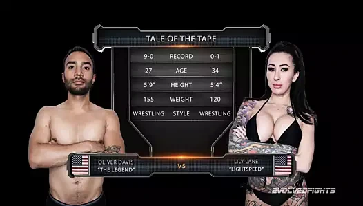 Çıplak kavga olarak zambak şerit wrestles oliver davis ve olduğunu becerdin