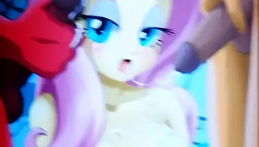 Cum tribue - fluttershy (mlp: atlı kızlar)