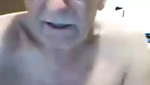 Webcam üzerinde büyükbaba gösterisi