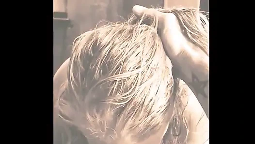 Slutty Stepmom Sneaks to Suck My Thick Cock