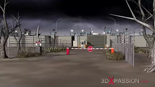 Kelepçeli ve sikiliyor. Ateşli genç büyük memeli esmer büyük siyah yarakla çılgın sikişiyor