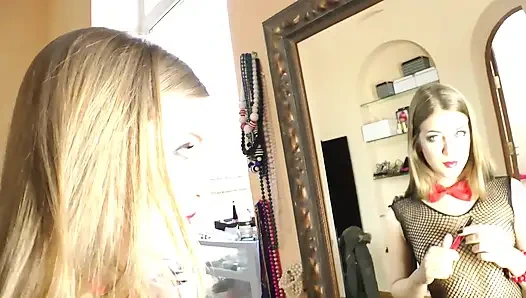 Jana принимает огромный член Омара Галанти в задницу