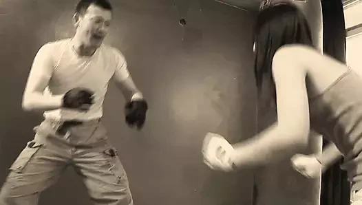 azgın sürtük mastürbasyon önce sürme bir Sabit horoz