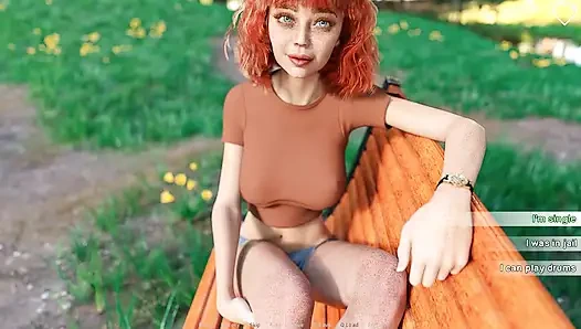 Kayıt dışı: parkta sevimli kızıl saçlı kız bölüm 7