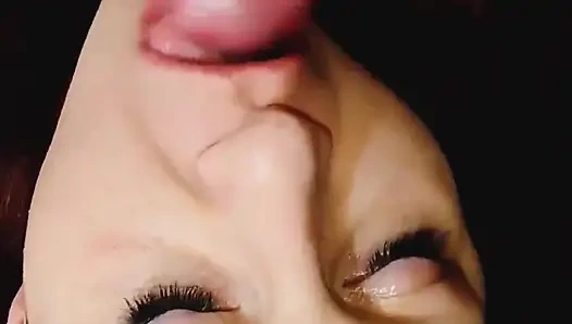 Tutkulu seks, oral seks, ağzına boşalma