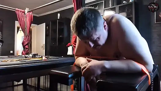 Domlady mia - köle için terör cezası - haç ve ceza transseksüelde ceza - bölüm 4