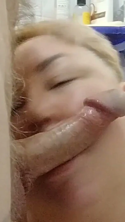 I take the golden rain on my chest and suck his cock | Clip 1