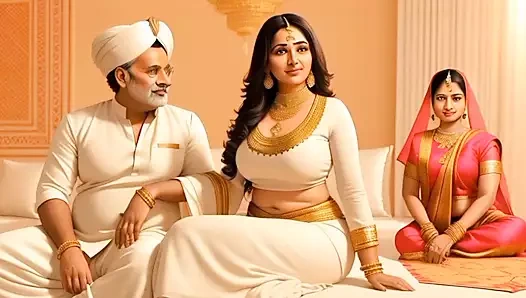 Cheating Stepsister fucked by a huge Indian Dick