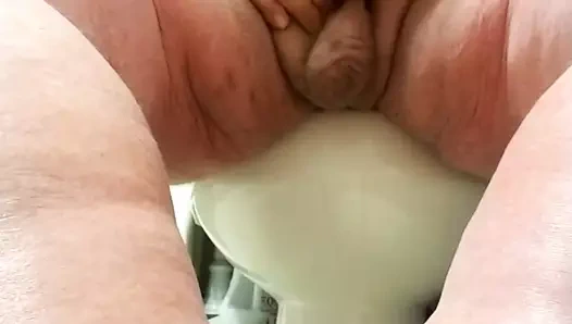 Mavi ayak parmakları, şişman ayaklar ve küçük bir horoz.