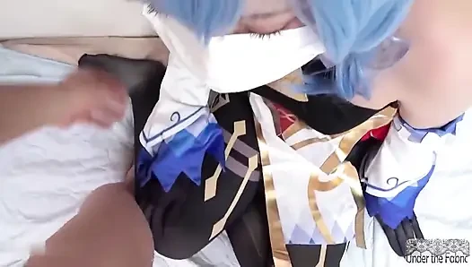 Genshin Ganyu Cosplay, tatlı bir cephe cesur, eğlenceli bir uyanışa yol açıyor