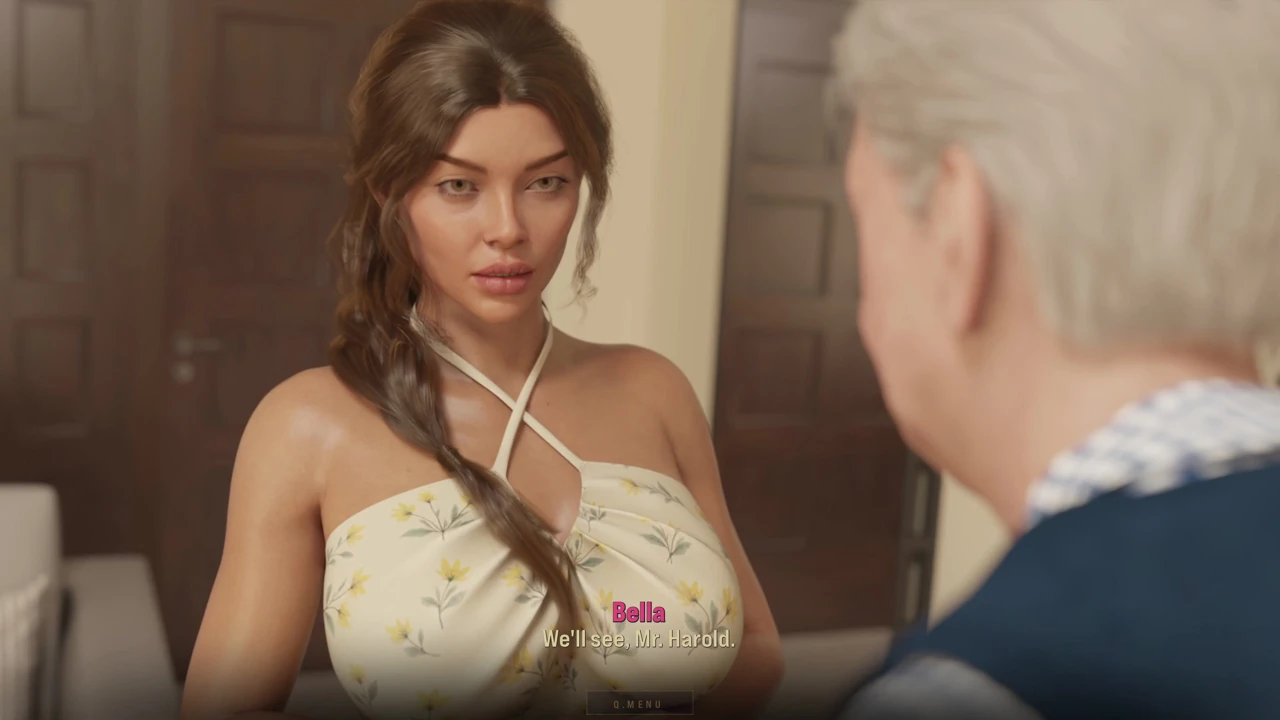 MILF for Hire 5 Emma Accepts a Job Bathing a Pervert Old Man