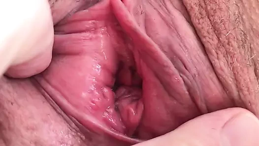 İşeyen amcık son derece yakın çekim