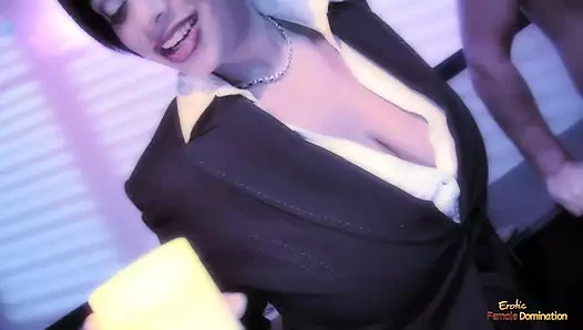 Fıstıklar mumlar ile mastürbasyon yapmak ve sert nüfuz almak