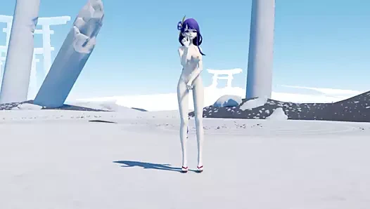 Genshin. raiden shogun çıplak genshin çıplak seksi ateşli çıplak büyük göğüsler, sıkı göt, seksi bebek