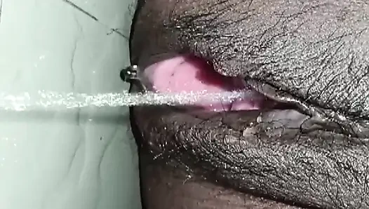 Hintli tamil boşanma orta yaşlı seksi kadın işiyor