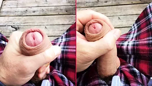 penis sur la terrasse
