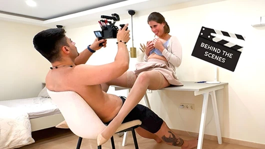 İş yerinde dikkat dağıtıcı şeyler - ladylyne'de kamera arkası