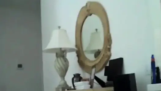 Melanie'nin amcığı sert kullanılıyor