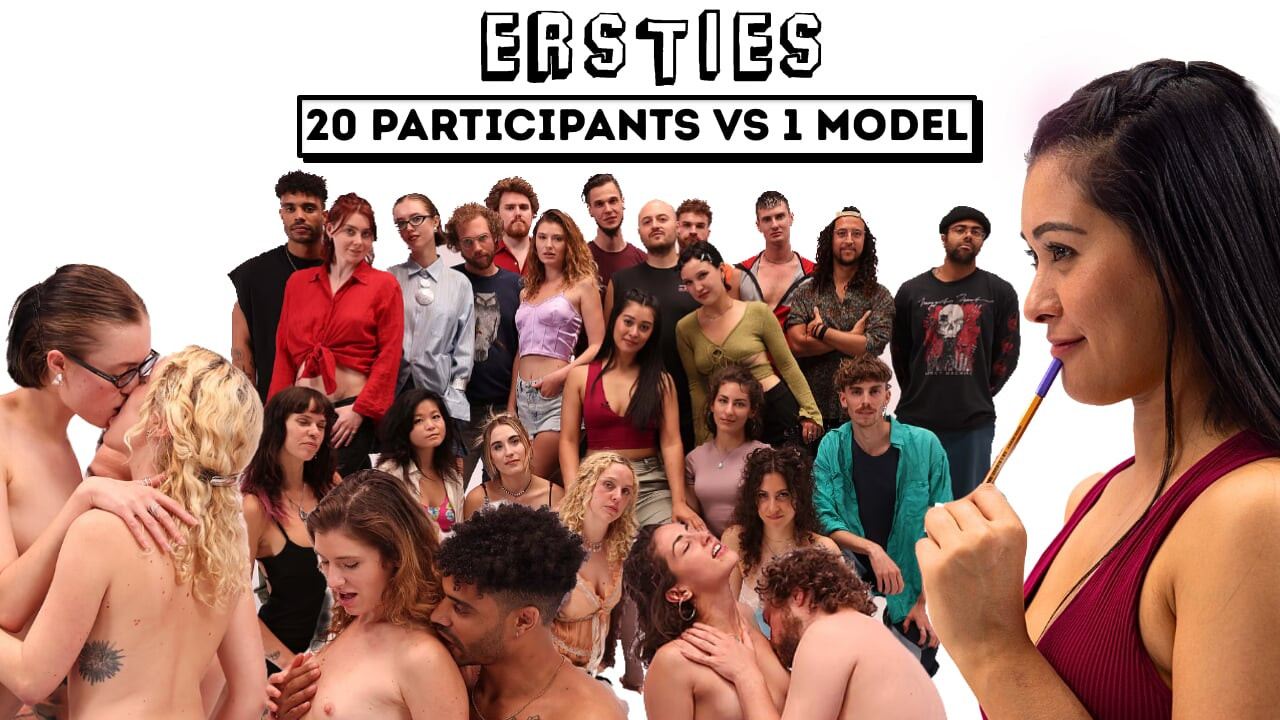 Ersties - 20'ye 1 - grup seks benim yolum baskısı (bölüm 1 /4)