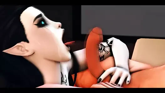 Sıcak futanari üçlü