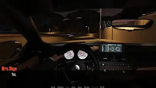 Işıklar loş: seksi orta yaşlı seksi kadın ile gün batımını izliyor bölüm 8