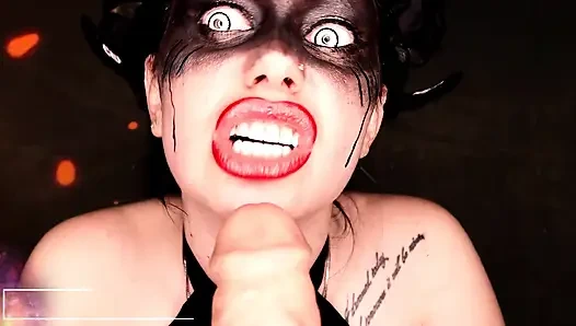 Tohumunu yemek ve seni bütün olarak yutmak istiyorum! Yutmaya!