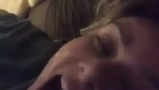 Olgun veren bir iyi bj ve büyük bir yük almak