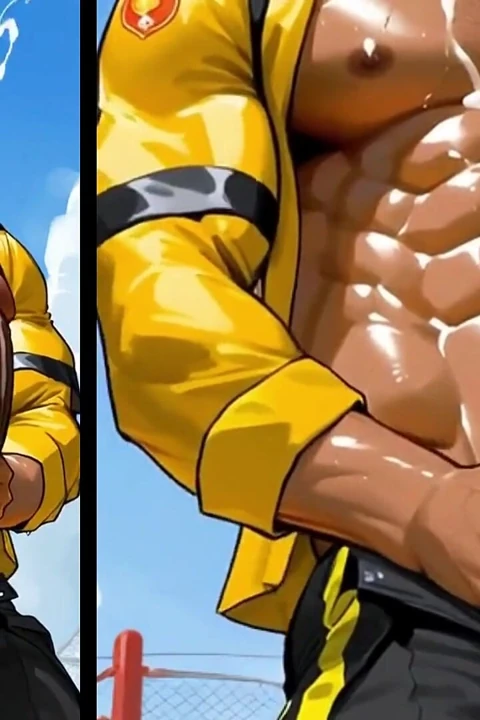 Yaramaz itfaiyeciler gizli seks yapıyor. Yaoi Hentai Animasyon.