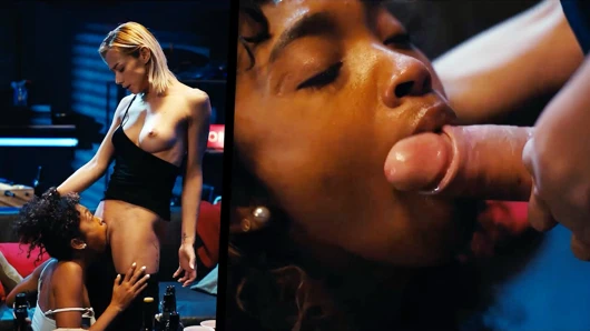 Azgın lezbiyen büyük yarak yetiştiriyor - ırklararası futanari lezdom