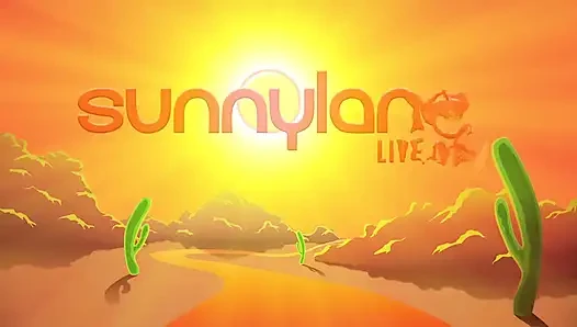 Sunny Lane doğada çıplak, rüzgarda amcık
