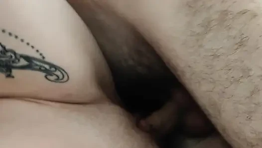 Both fucked and pissed off! Close-up!