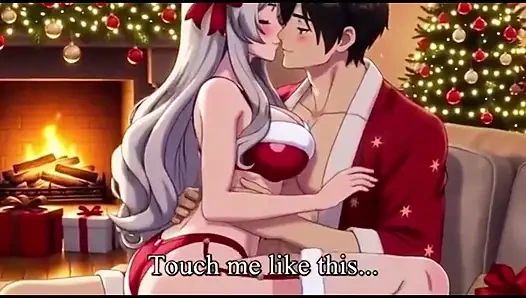 Amerikalı üvey kız kardeş Noel iç çamaşırı özel