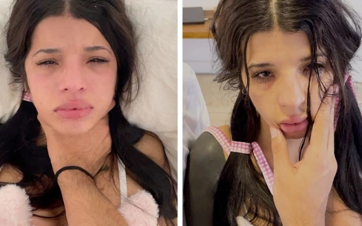 Beni tokatla ve sert sik baba! İtaatkar latin birden fazla tokat atıyor ve derin bir dölleniyor!