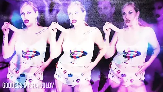 Benim için aptal ol ve ilk gerçek sikini em!