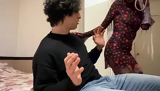 Irklararası edepsiz otelde seks